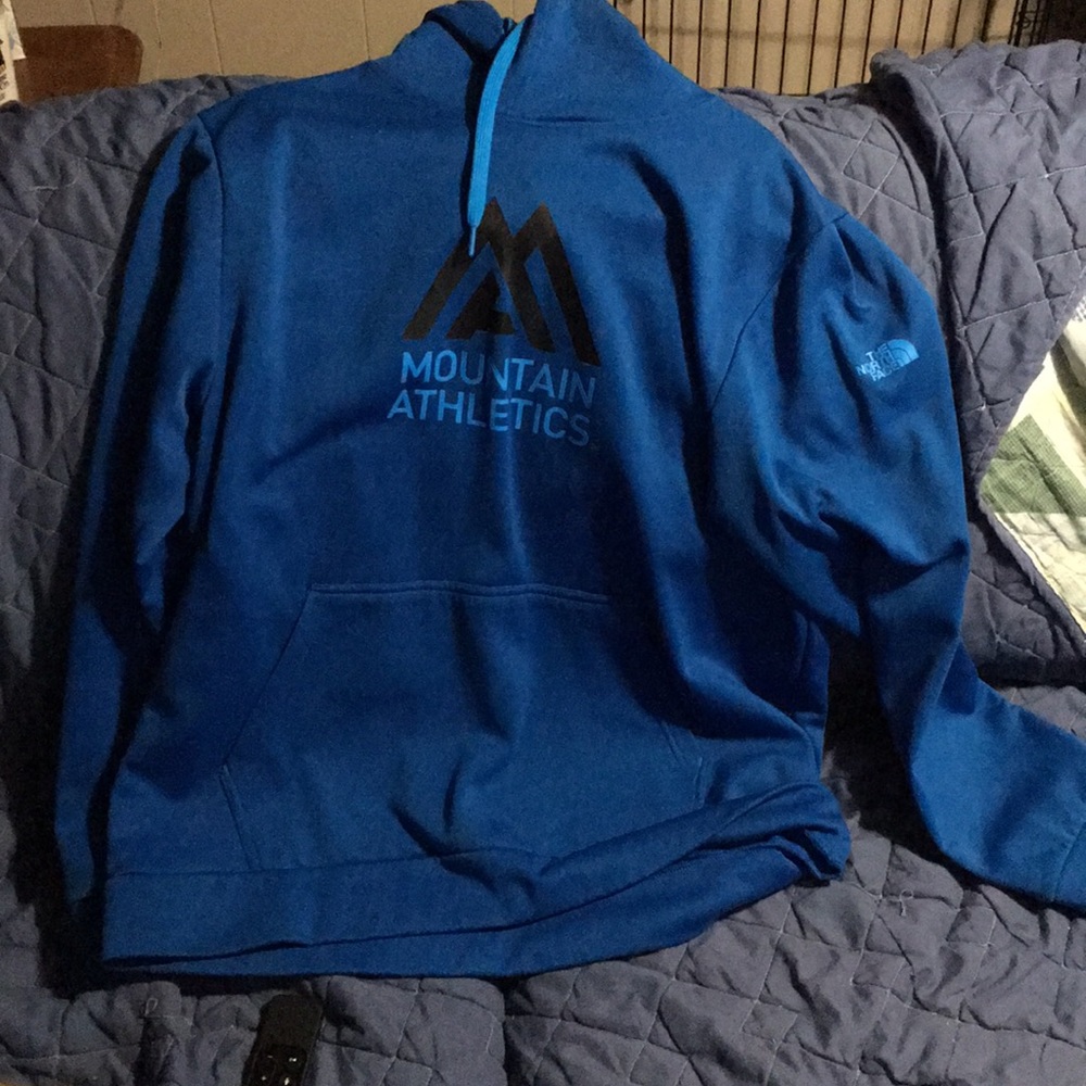 The North Face sweatshirt